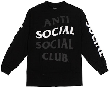 Anti Social Social Club Highlight Baju Lengan Panjang Hitam 69LE-1678 Buy Anti Social Social Club Highlight Baju Lengan Panjang Hitam 69LE-1678