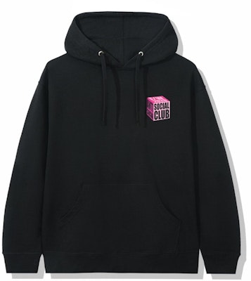 Anti Social Social Club I Wish I Was Wrong Hoodie Black Order Anti Social Social Club I Wish I Was Wrong Hoodie Black