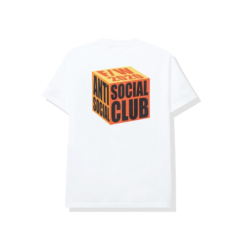 Anti Social Social Club I Wish I Was Wrong Tee White