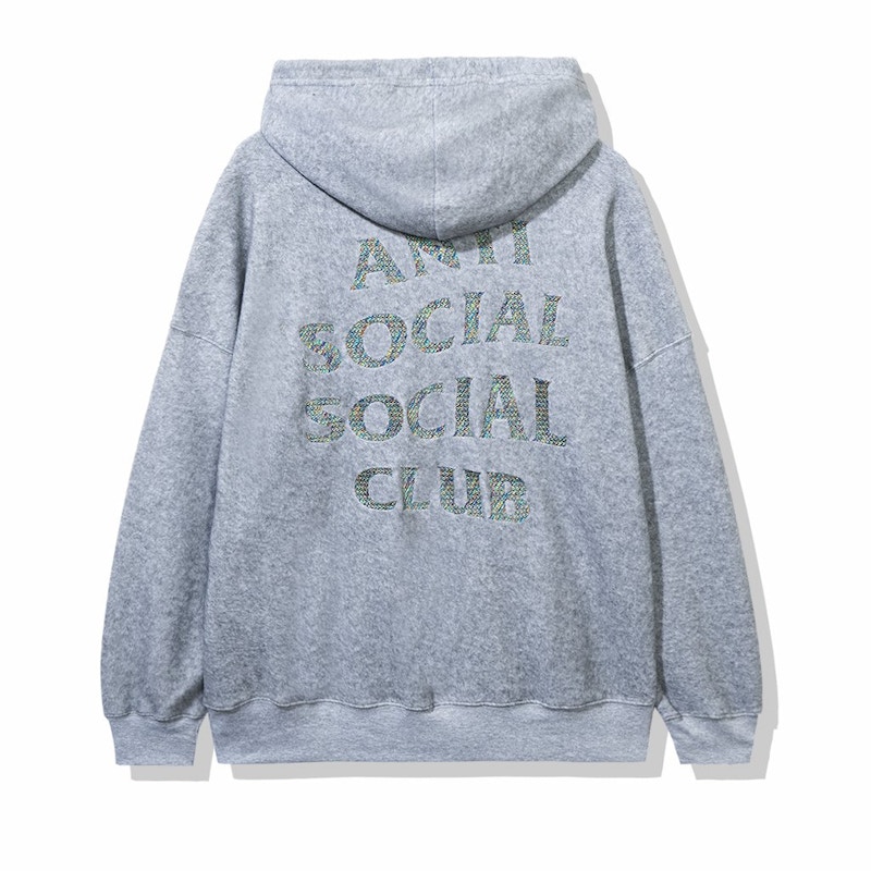 Buy Sudadera Capucha Anti Social Social Club Inside Of Me Gris