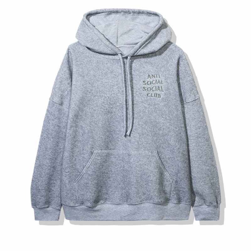 Order Sudadera Capucha Anti Social Social Club Inside Of Me Gris