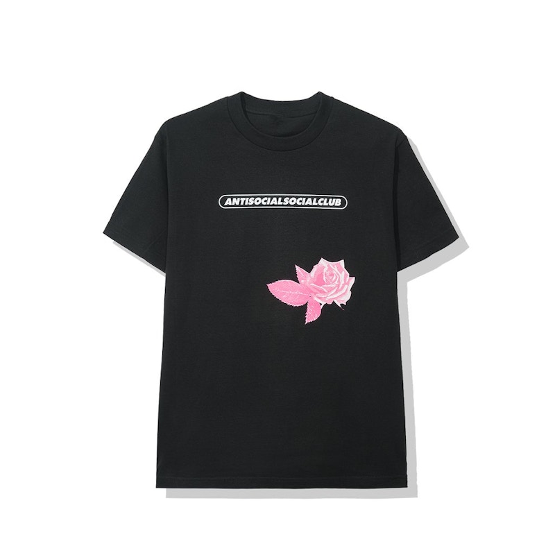Buy 反社会俱乐部黑色Lager短袖T恤