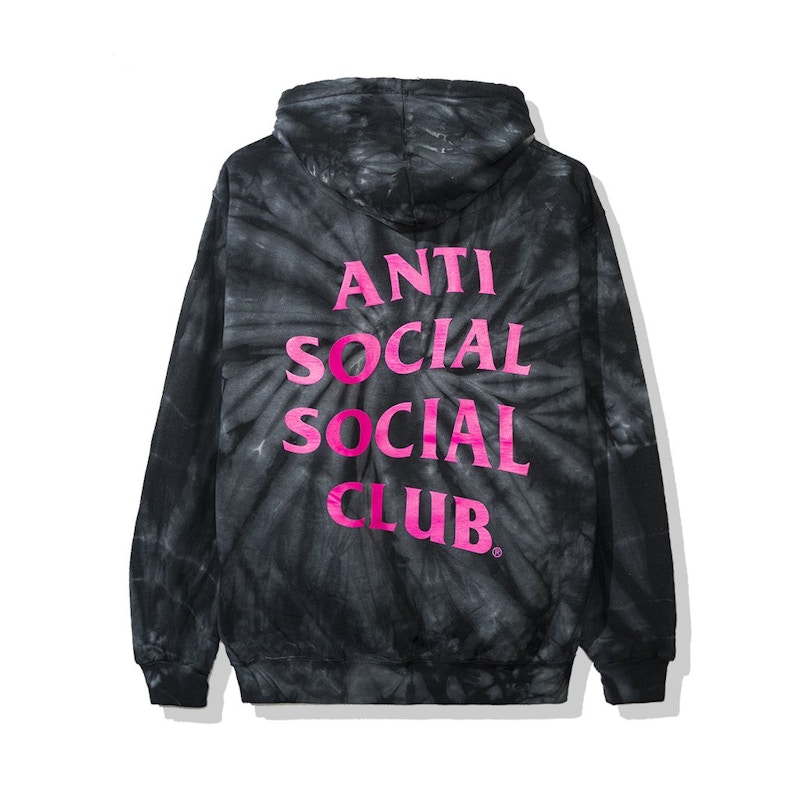 Buy Anti Social Social Club Laguna Hoodie (FW19) Hitam Tie Dye