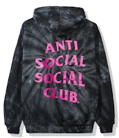 Anti Social Social Club Laguna Hoodie (FW19) Hitam Tie Dye Buy Anti Social Social Club Laguna Hoodie (FW19) Hitam Tie Dye