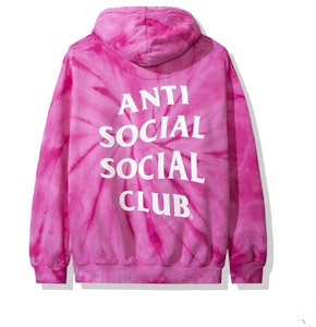 反社会俱乐部Laguna连帽衫(FW19)粉色扎染 Buy 反社会俱乐部Laguna连帽衫(FW19)粉色扎染