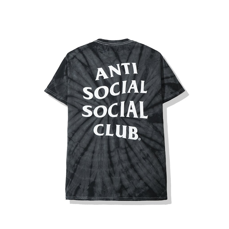 Buy Kaos Anti Social Social Club Laguna (FW19) Black Tie Dye