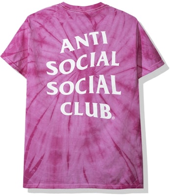 Anti Social Social Club Laguna Tee (FW19) Pink Tie Dye Buy Anti Social Social Club Laguna Tee (FW19) Pink Tie Dye
