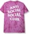 Anti Social Social Club Laguna Tee (FW19) Pink Tie Dye