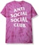 Buy Anti Social Social Club Laguna Tee (FW19) Pink Tie Dye