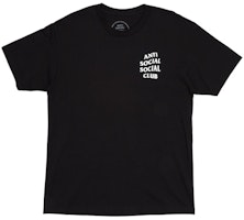 Anti Social Social Club Logo Tee 2 Black Anti Social Social Club Logo Tee 2 Black