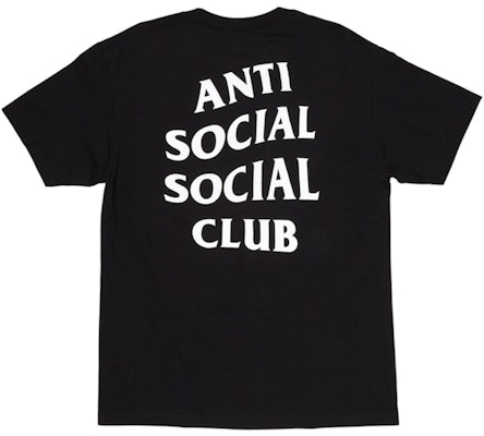 Anti Social Social Club Logo Tee 2 Black Order Anti Social Social Club Logo Tee 2 Black