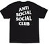 Order Anti Social Social Club Logo Tee 2 Black