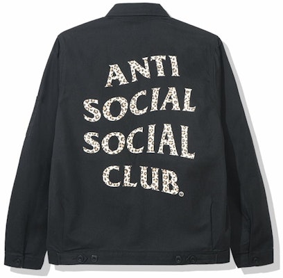 Anti Social Social Club Lube Jacket Black Buy Anti Social Social Club Lube Jacket Black
