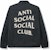 Anti Social Social Club Lube Jacket Black