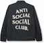 Buy Anti Social Social Club Lube Jacket Black