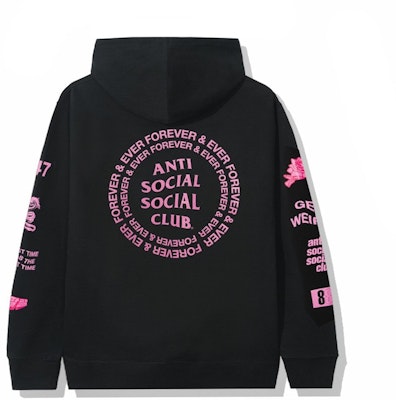 Anti Social Social Club Mantras Hoodie Black Order Anti Social Social Club Mantras Hoodie Black