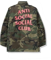 Anti Social Social Club Milspec Alpha Jacket Camo Anti Social Social Club Milspec Alpha Jacket Camo