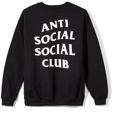 Anti Social Social Club Mind Games Crewneck Buy Anti Social Social Club Mind Games Crewneck