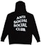 Order Anti Social Social Club Mind Games Hoodie (SS20) Black