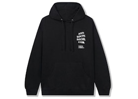 Anti Social Social Club Hoodie Amerika Utara Hitam Order Anti Social Social Club Hoodie Amerika Utara Hitam