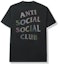 Buy Anti Social Social Club NT Tee Black