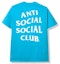 Order Anti Social Social Club Oceans Tee Blue