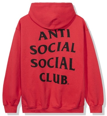 反社會社交俱樂部開放思想辣椒紅連帽衫 Order 反社會社交俱樂部開放思想辣椒紅連帽衫