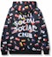 Buy Anti Social Social Club Orlando All Over Flag Hoodie Black