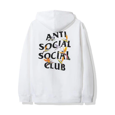 Anti Social Social Club Pair Of Dice Hoodie (FW19) White