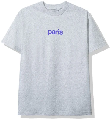 反社会俱乐部巴黎T恤 (FW19) 灰色 Buy 反社会俱乐部巴黎T恤 (FW19) 灰色