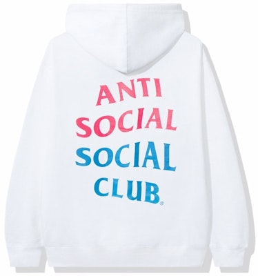 Anti Social Social Club Pinto Hoodie White Order Anti Social Social Club Pinto Hoodie White