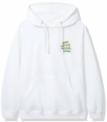 Anti Social Social Club Hoodie Putih "Popcorn" Order Anti Social Social Club Hoodie Putih "Popcorn"