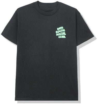 Anti Social Social Club Popcorn Tee Black Order Anti Social Social Club Popcorn Tee Black