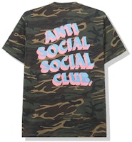 Anti Social Social Club Popcorn Tee Camo Anti Social Social Club Popcorn Tee Camo
