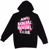 Anti Social Social Club Puli Hoodie Black Anti Social Social Club Puli Hoodie Black