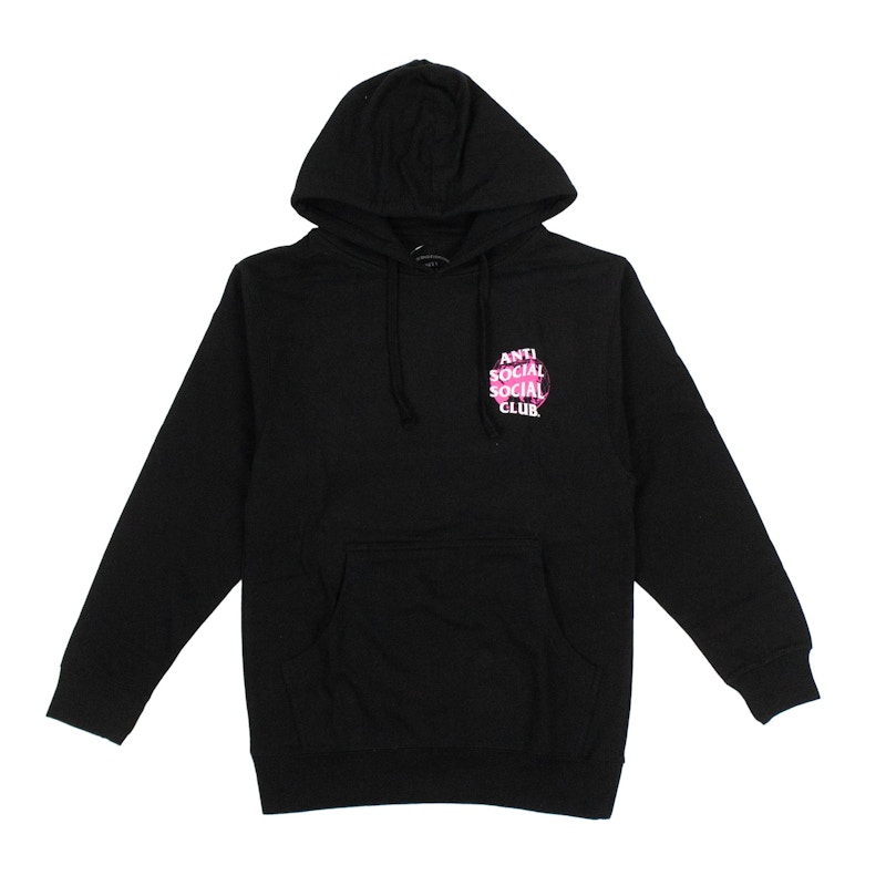 Order 안티 소셜 소셜 클럽 풀리 후디 블랙 69LE-1672