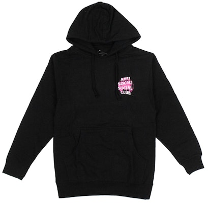 Anti Social Social Club Puli Hoodie Black Order Anti Social Social Club Puli Hoodie Black