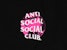 Anti Social Social Club Puli Hoodie Black