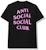 Anti Social Social Club Read Receipts Tee Black