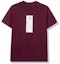 Buy Anti Social Social Club Read Receipts Tee Maroon