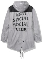 Anti Social Social Club Salmon Alpha Jacket Grey/Black Anti Social Social Club Salmon Alpha Jacket Grey/Black