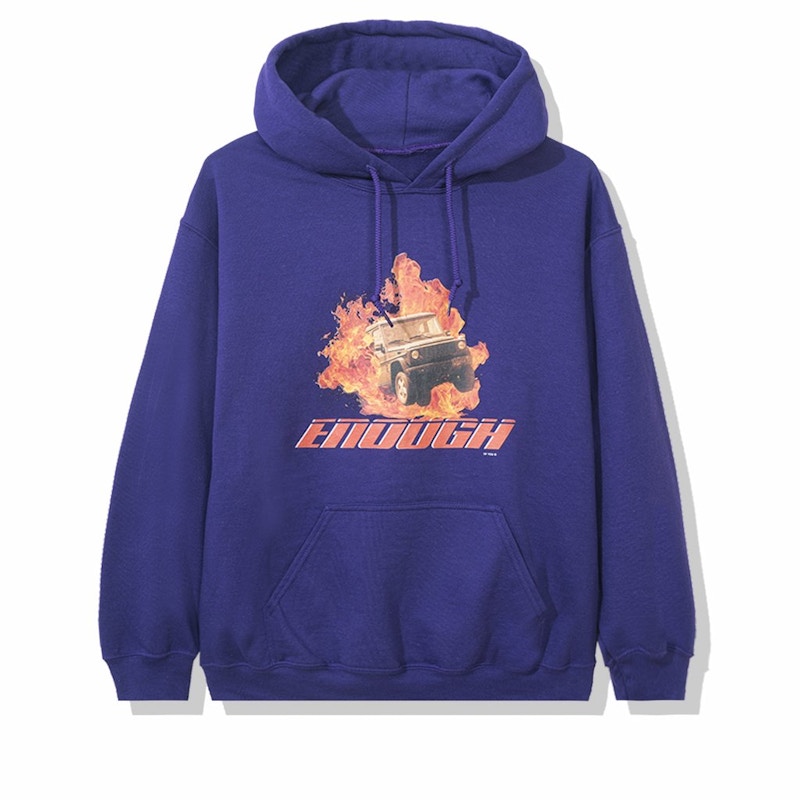 Anti Social Social Club Sandra Reeves Hoodie Purple
