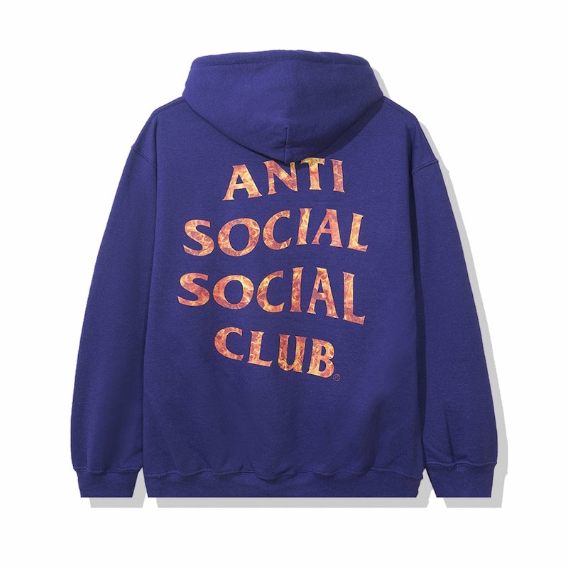 Order Anti Social Social Club Sandra Reeves Hoodie Ungu