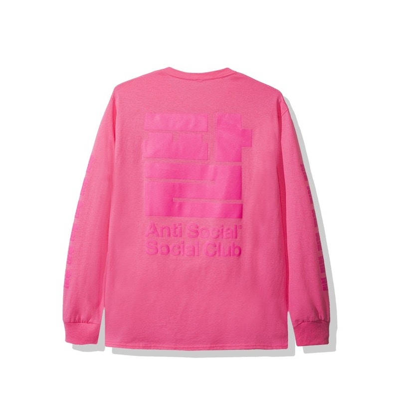 Anti Social Social Club Sesame Oil Long Sleeve Tee (FW19) Pink