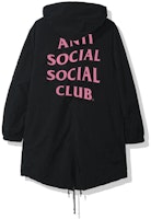 Anti Social Social Club Sinai Fishtail Parka (FW19) Black Anti Social Social Club Sinai Fishtail Parka (FW19) Black