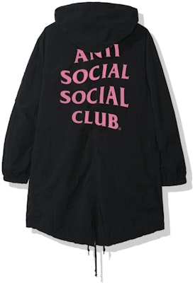 Anti Social Social Club Sinai Fishtail Parka (FW19) Black Buy Anti Social Social Club Sinai Fishtail Parka (FW19) Black