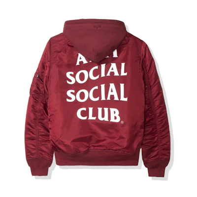 ASSC Smog MA1 Alpha Jacket (FW19) Burgundy