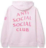 Anti Social Social Club Sports Hoodie Pink Anti Social Social Club Sports Hoodie Pink