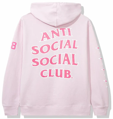 Anti Social Social Club Baju Hujung Sukan Merah Jambu Buy Anti Social Social Club Baju Hujung Sukan Merah Jambu