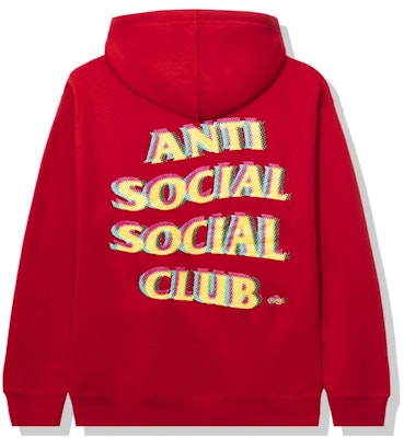 Hoodie Merah Anti Social Social Club Stir Crazy Buy Hoodie Merah Anti Social Social Club Stir Crazy